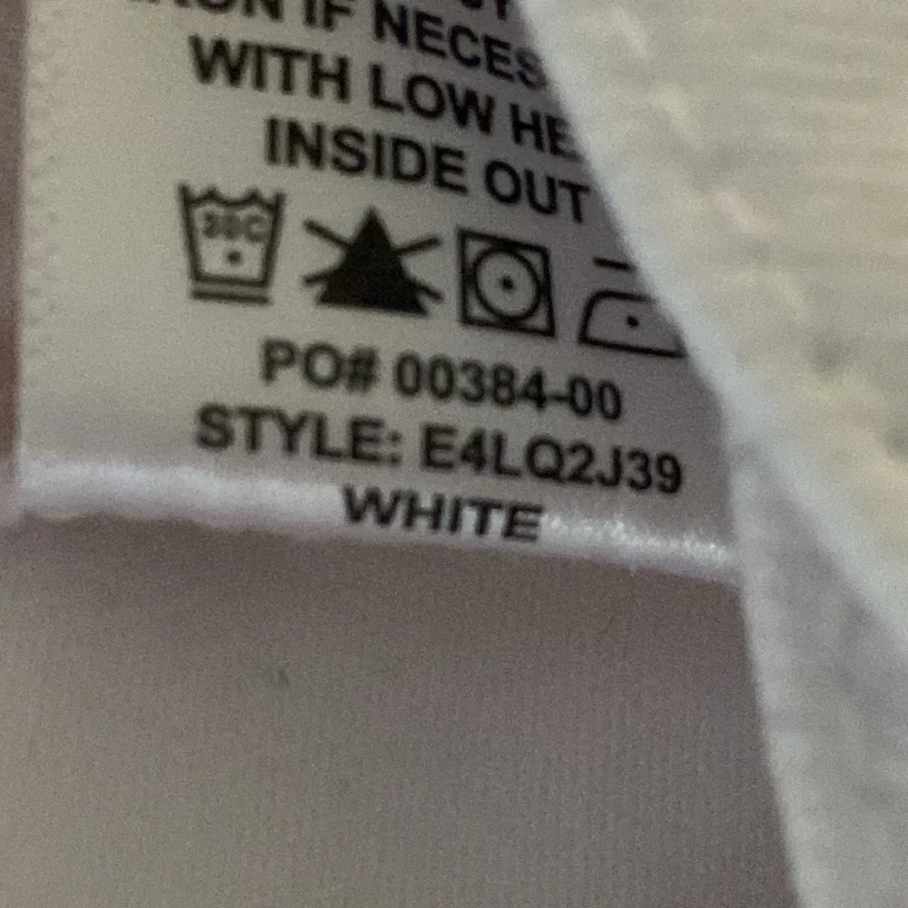 Evereve The Ever Wide Leg with Seam Detail, Size 28, White, Like New